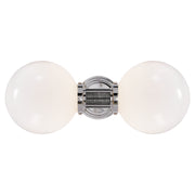 Ralph Lauren - RL 2550PN-WG - Two Light Wall Sconce - McCarren - Polished Nickel