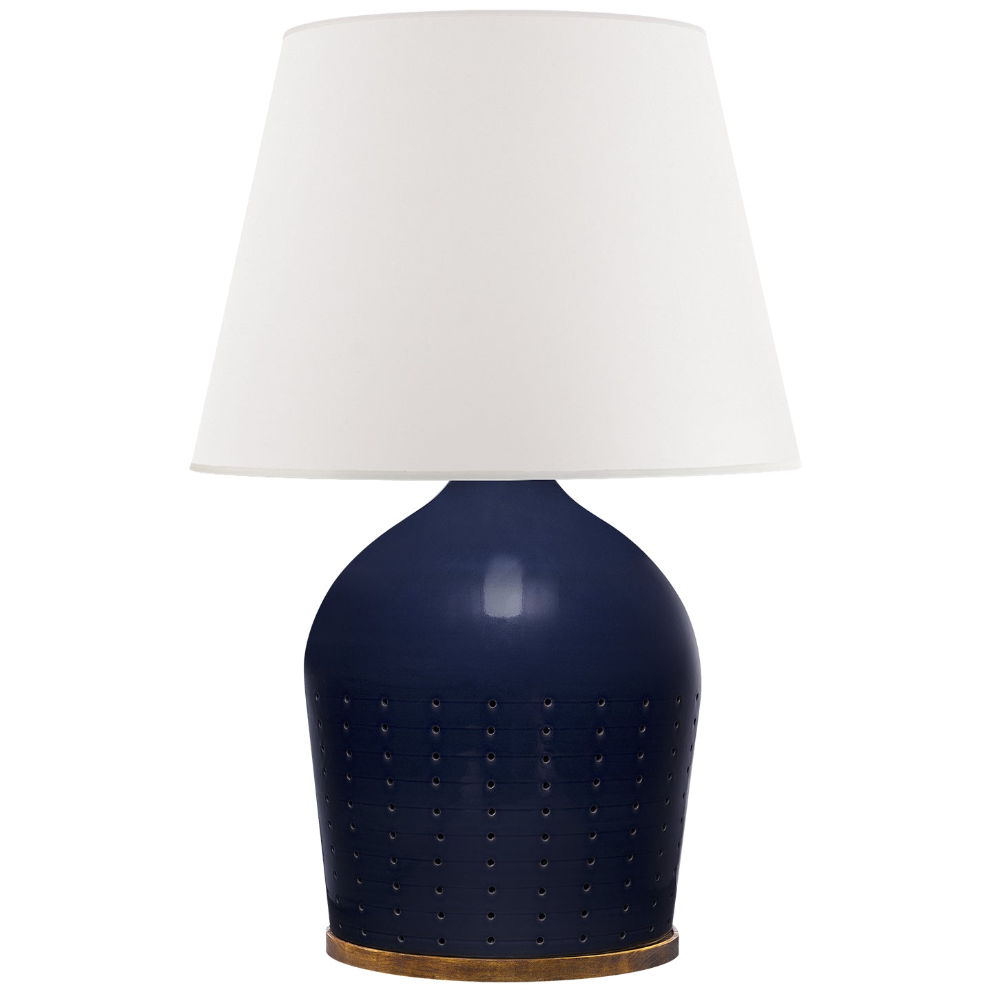 Ralph Lauren - RL 3634BC-WP - One Light Table Lamp - Halifax - Blue Ceramic