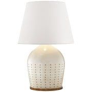 Ralph Lauren - RL 3634ICO-WP - One Light Table Lamp - Halifax - Coconut Porcelain