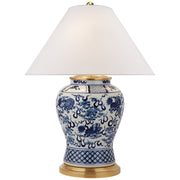 Ralph Lauren - RL 3649BW-S - Two Light Table Lamp - Foo Dog - Blue and White Porcelain