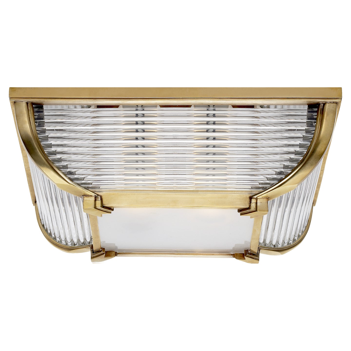 Ralph Lauren - RL 4072NB-FA - Two Light Flush Mount - Perry2 - Natural Brass