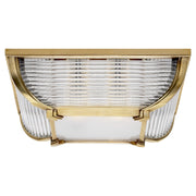 Ralph Lauren - RL 4072NB-FA - Two Light Flush Mount - Perry2 - Natural Brass