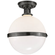 Ralph Lauren - RL 4462BZ-WG - One Light Flush Mount - McCarren - Bronze