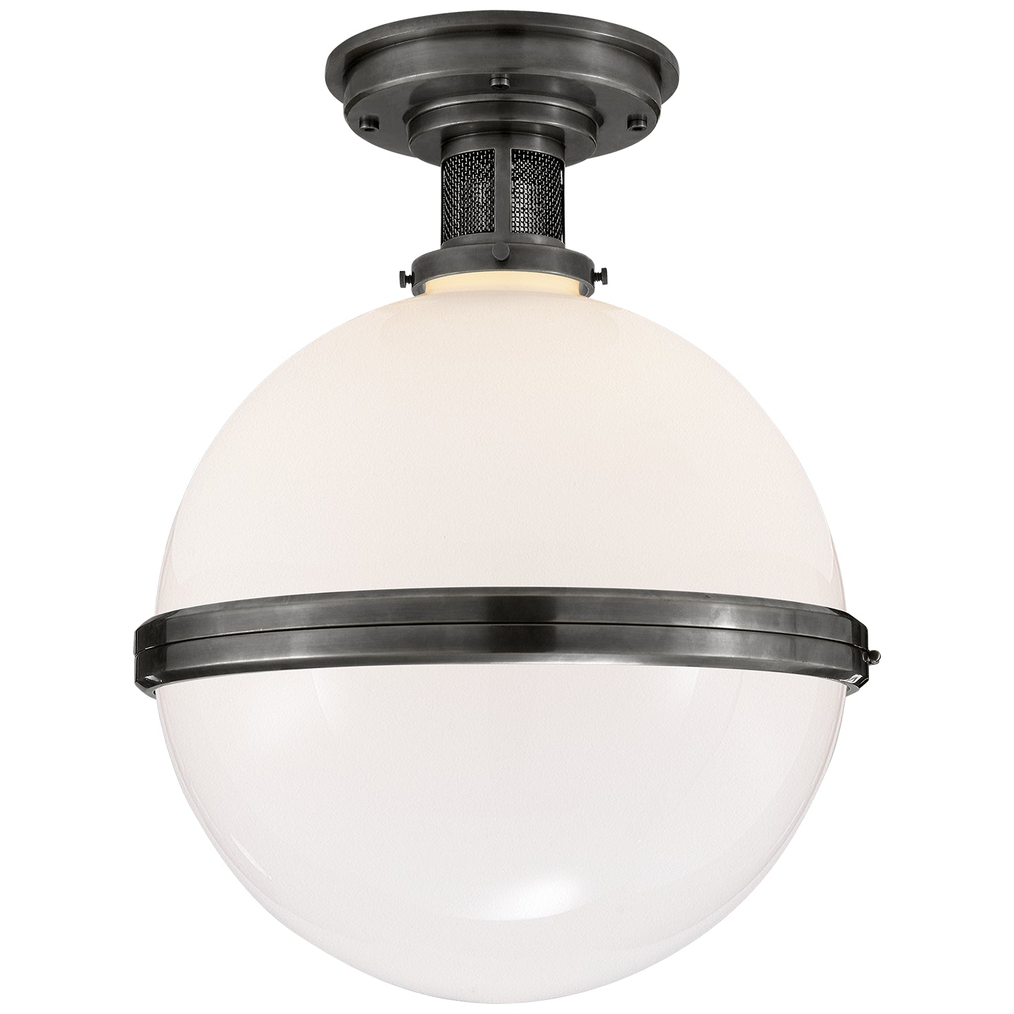 Ralph Lauren - RL 4462BZ-WG - One Light Flush Mount - McCarren - Bronze
