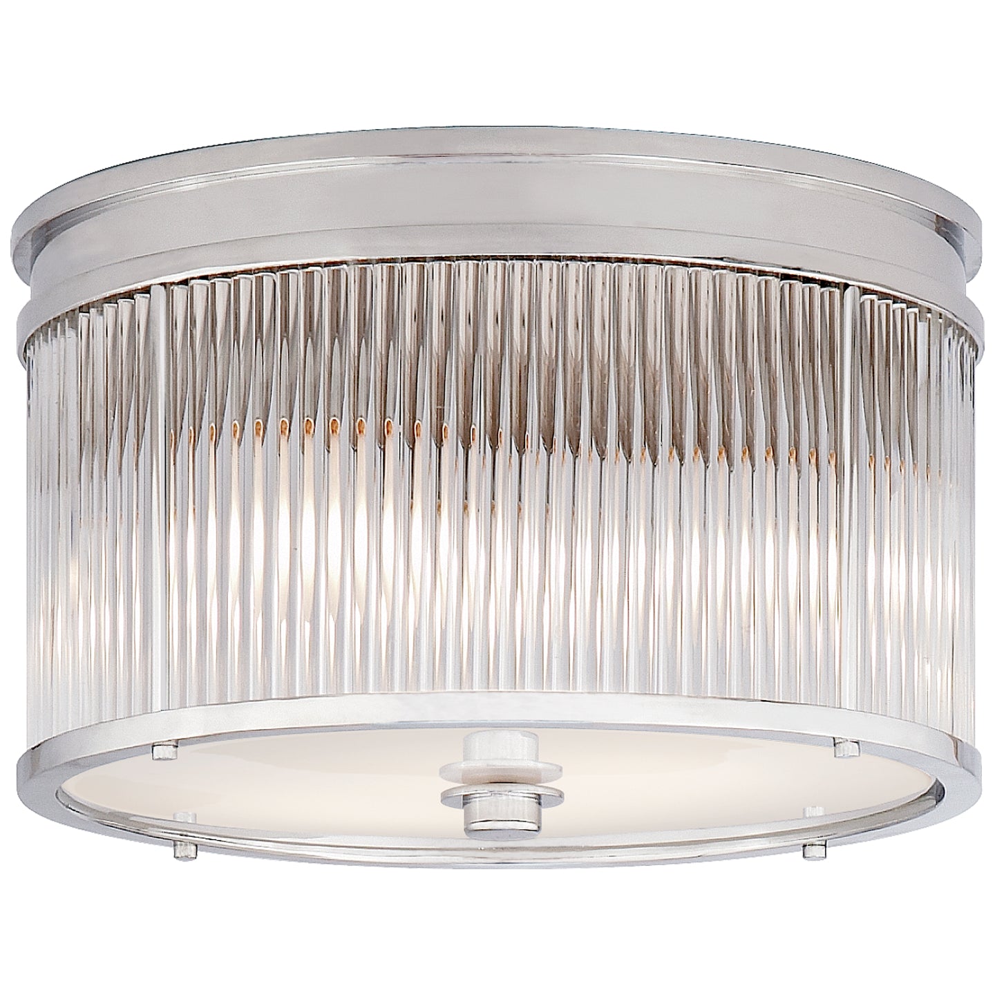 Ralph Lauren - RL 4800PN - Three Light Flush Mount - Allen - Polished Nickel