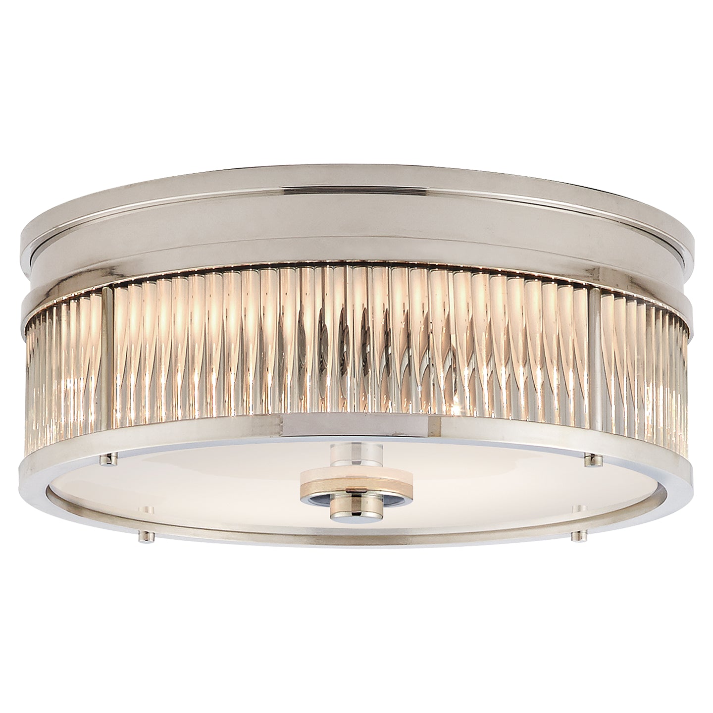 Ralph Lauren - RL 4801PN - Two Light Flush Mount - Allen - Polished Nickel