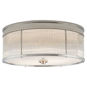 Ralph Lauren - RL 4802PN - Three Light Flush Mount - Allen - Polished Nickel
