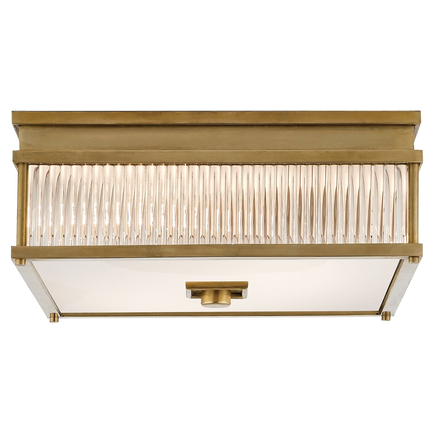 Ralph Lauren - RL 4803NB - Two Light Flush Mount - Allen - Natural Brass