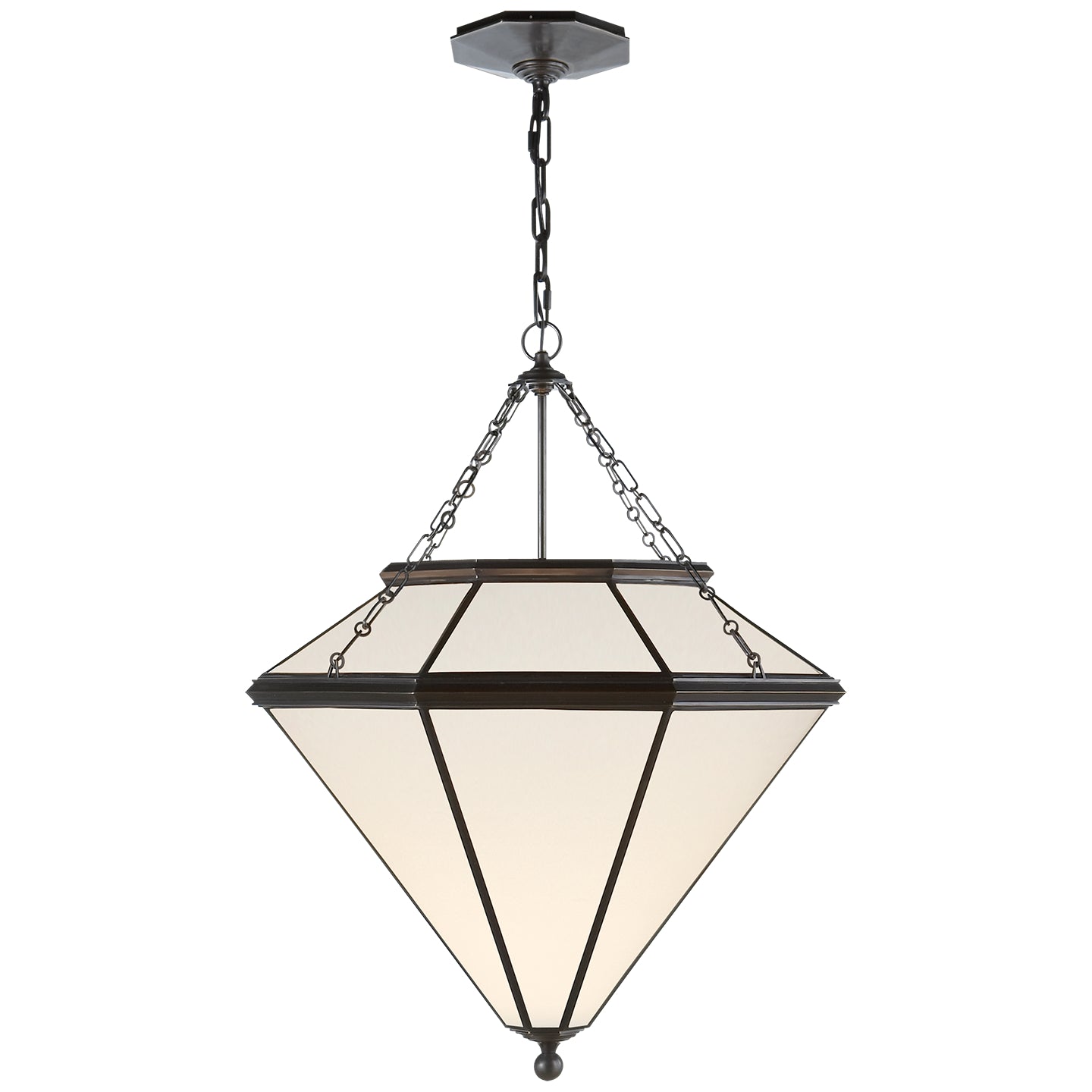 Ralph Lauren - RL 5060BZ-WG - Four Light Pendant - Cannes - Bronze