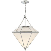 Ralph Lauren - RL 5060PN-WG - Four Light Pendant - Cannes - Polished Nickel