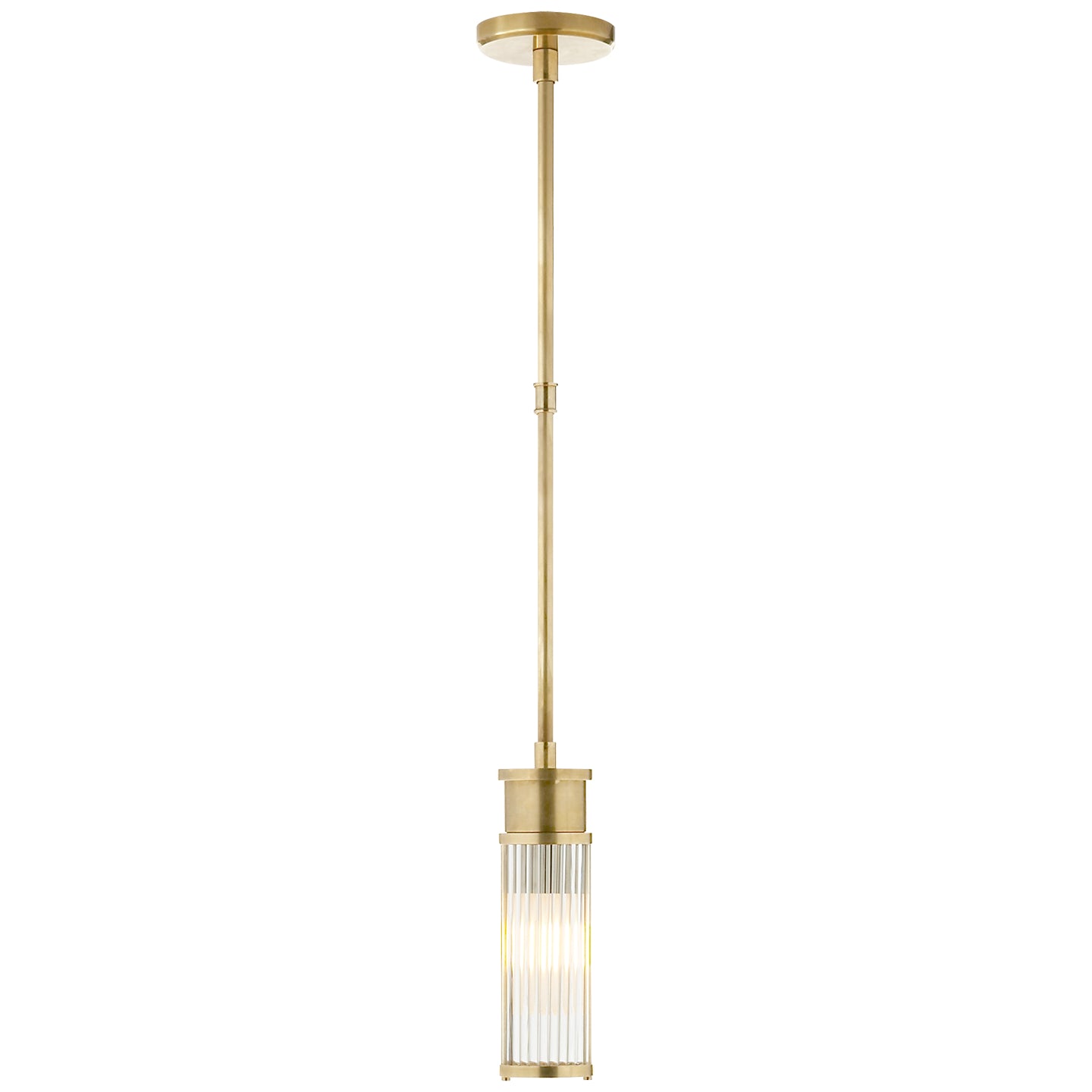 Ralph Lauren - RL 5080NB - One Light Mini Pendant - Allen - Natural Brass