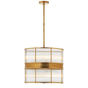 Ralph Lauren - RL 5082NB - Eight Light Chandelier - Allen - Natural Brass