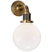 Ralph Lauren - RL 2551NB-WG - One Light Wall Sconce - McCarren - Natural Brass
