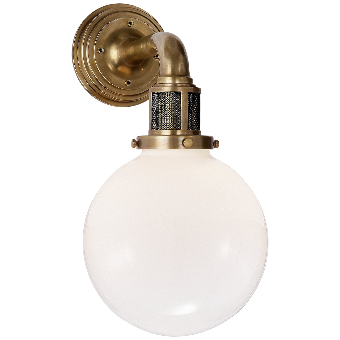Ralph Lauren - RL 2551NB-WG - One Light Wall Sconce - McCarren - Natural Brass