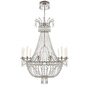 Ralph Lauren - RL 5114BS - 12 Light Chandelier - Evalina - Butler's Silver