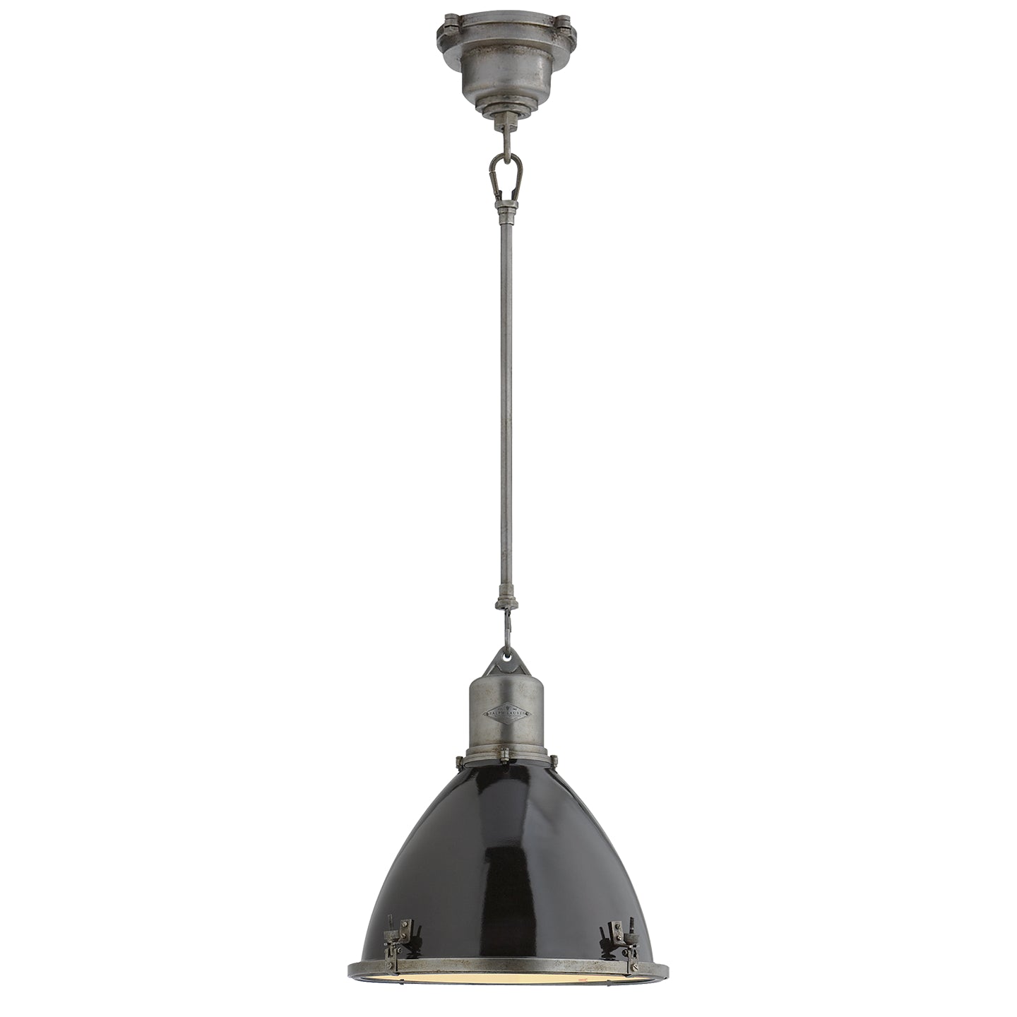 Ralph Lauren - RL 5120IS-BK - One Light Pendant - Fulton - Industrial Steel