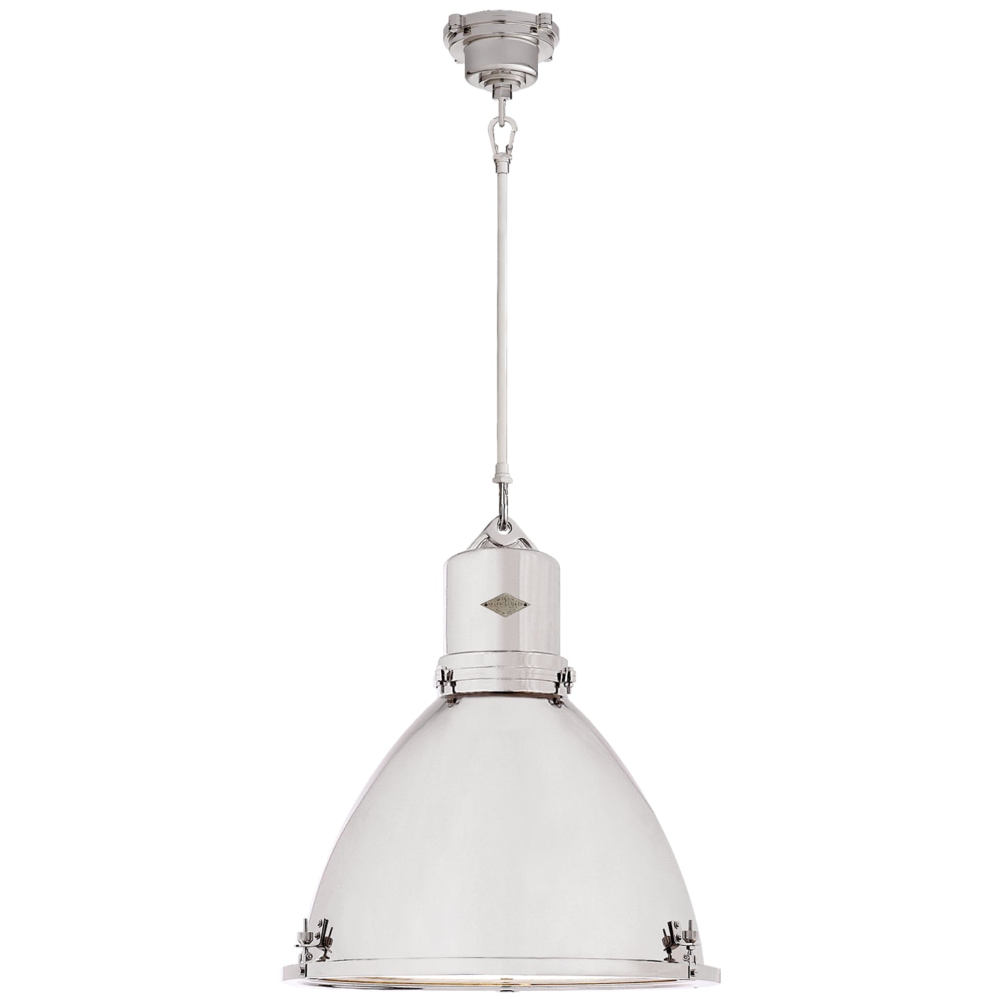 Ralph Lauren - RL 5122PN-PN - One Light Pendant - Fulton - Polished Nickel