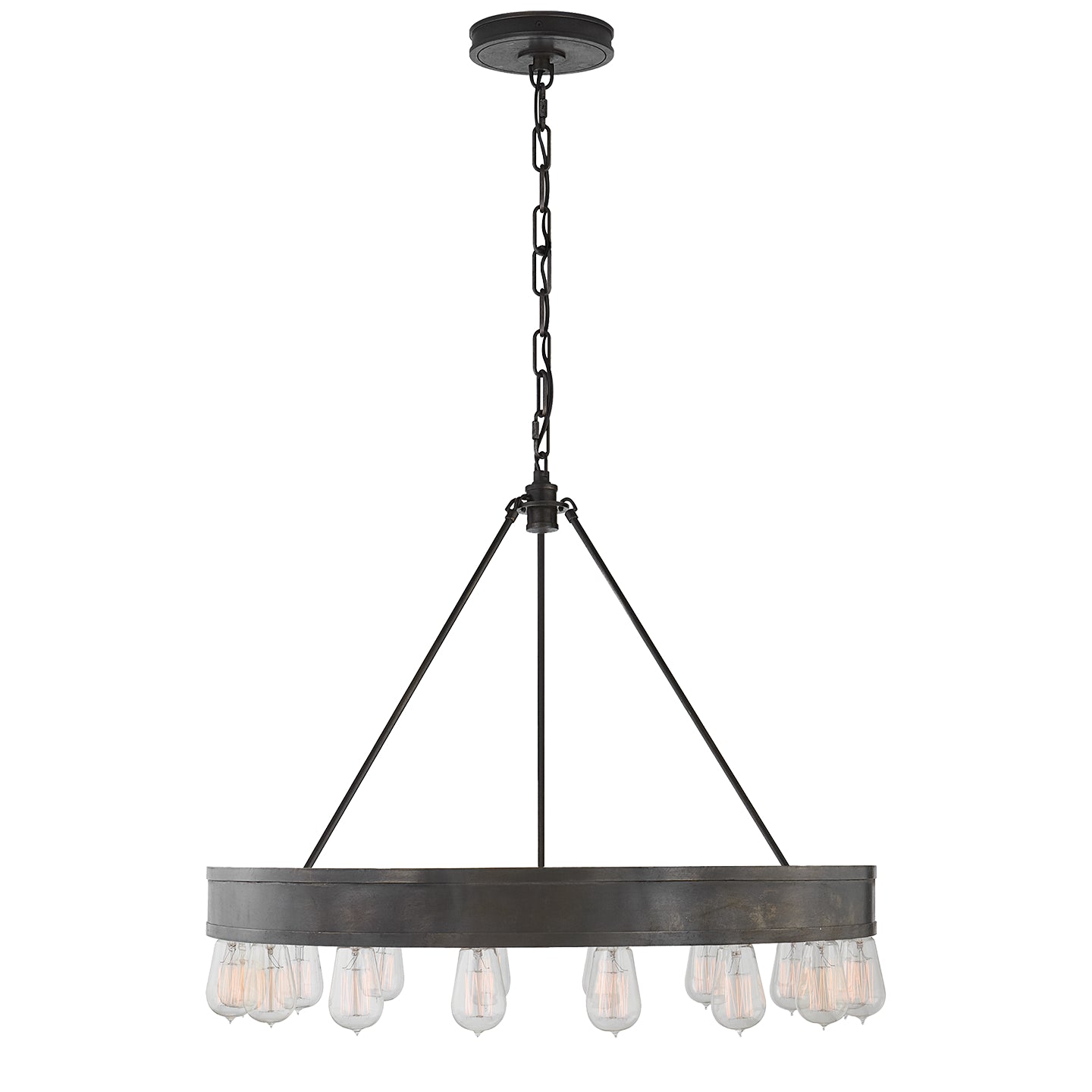 Ralph Lauren - RL 5131AI - 16 Light Chandelier - Roark - Aged Iron