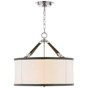 Ralph Lauren - RL 5161PN-L - Three Light Pendant - Broomfield - Polished Nickel