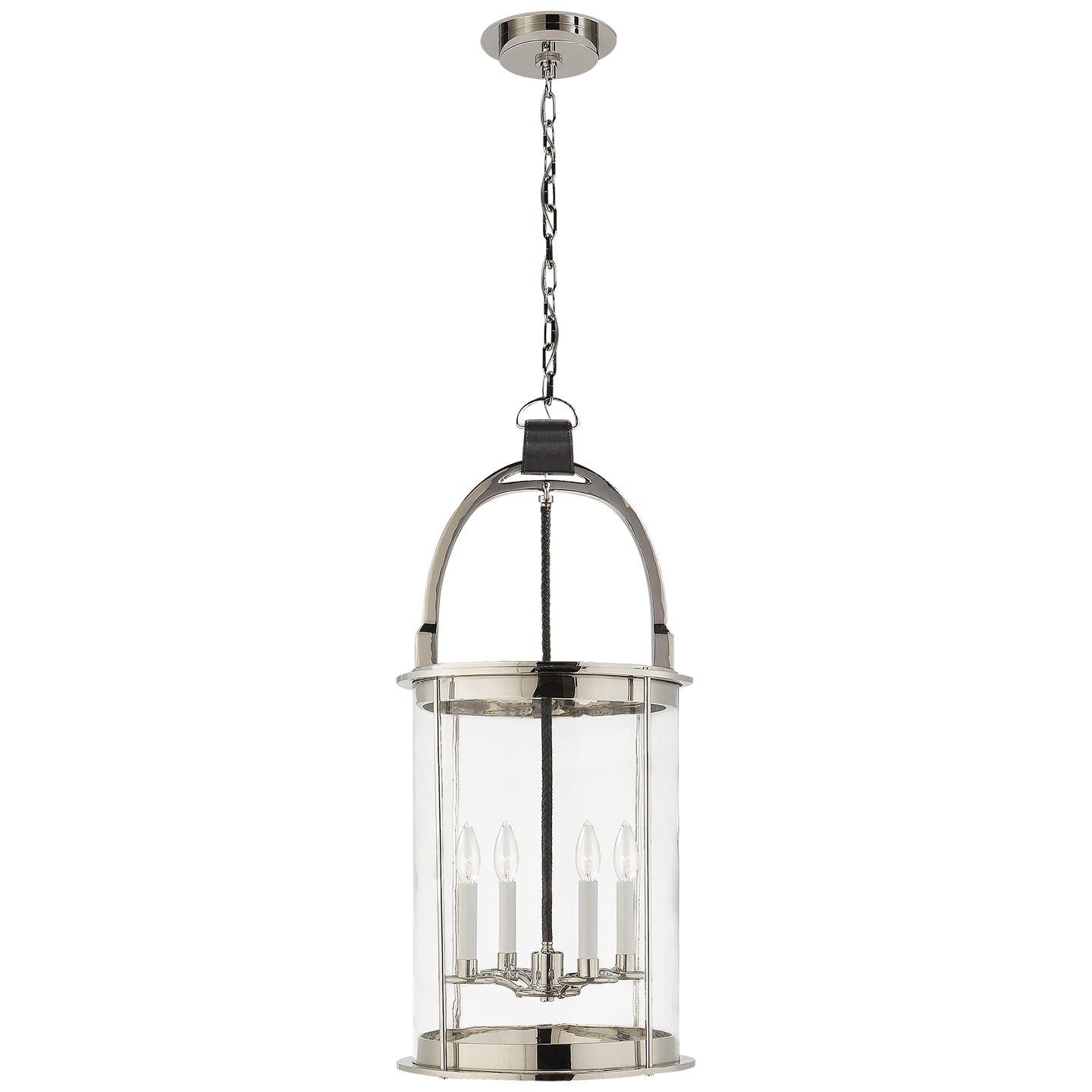 Ralph Lauren - RL 5180PN - Four Light Lantern - Westbury - Polished Nickel