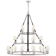 Ralph Lauren - RL 5184PN-L - 24 Light Chandelier - Westbury - Polished Nickel