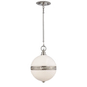 Ralph Lauren - RL 5400PN-WG - Four Light Pendant - Hendricks - Polished Nickel