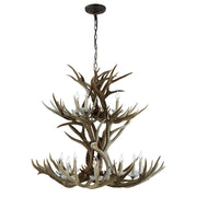 Ralph Lauren - RL 5529BN - 12 Light Chandelier - Straton - Natural Bone