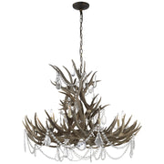 Ralph Lauren - RL 5531BN-CG - 12 Light Chandelier - Straton - Natural Bone