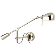 Ralph Lauren - RL14029PN - One Light Swing Arm Wall Lamp - RL 67 - Polished Nickel