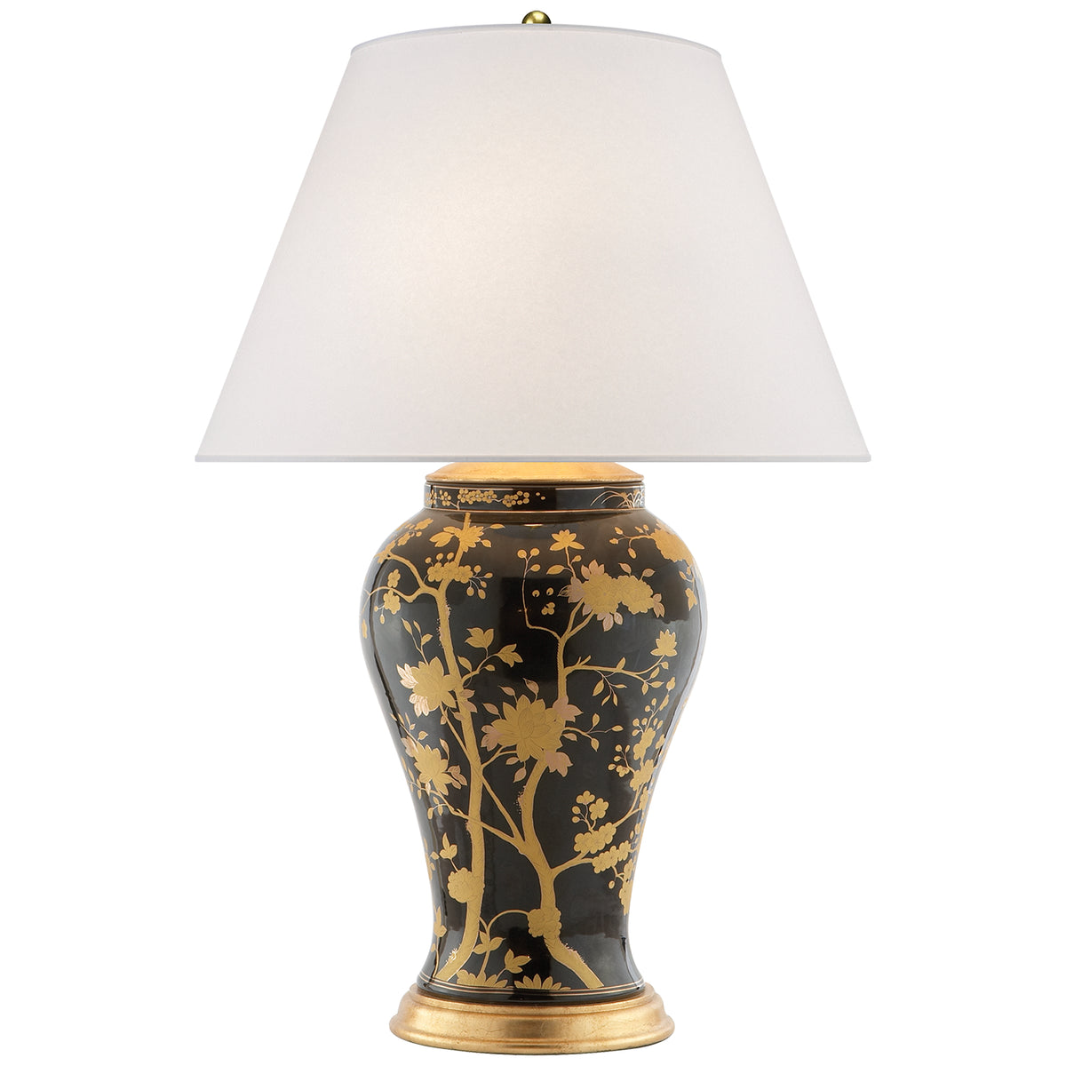 Ralph Lauren - RL15032BKP - One Light Table Lamp - Gable - Black and Gold