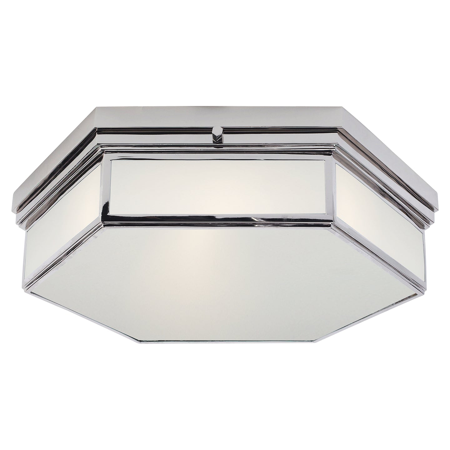 Ralph Lauren - RL19023PN - Three Light Flush Mount - Berling - Polished Nickel