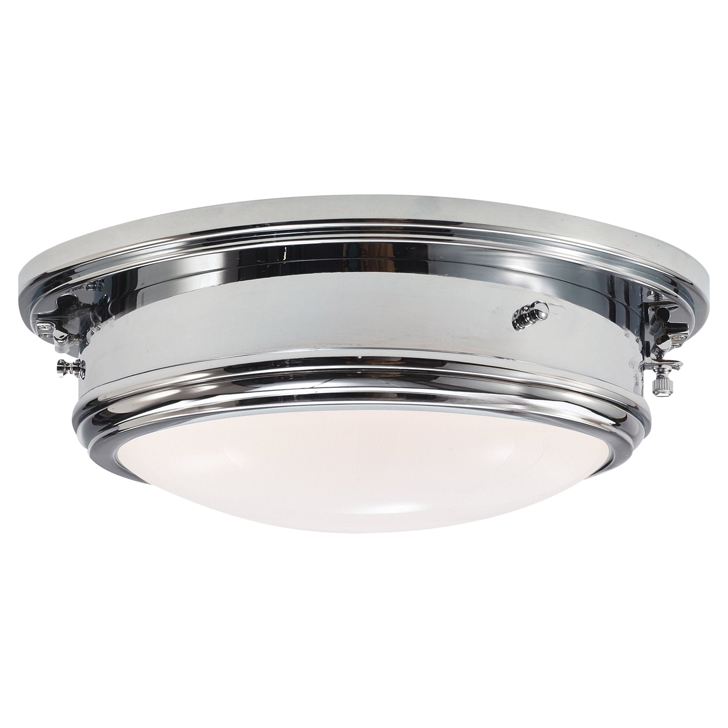 Ralph Lauren - RL19025PN - Two Light Flush Mount - Marine Porthole - Polished Nickel