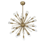 Savoy House - 7-6099-24-322 - 24 Light Chandelier - Galea - Warm Brass