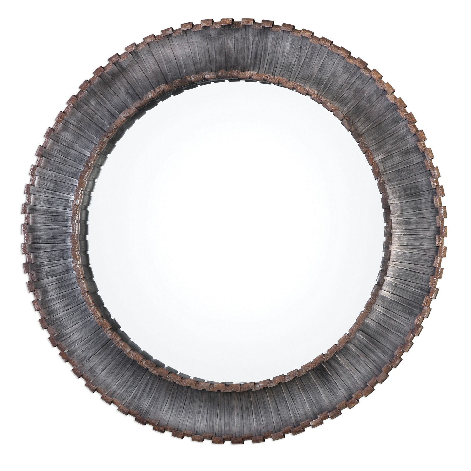 Uttermost - 09175 - Mirror - Tanaina - Metallic Silver w/Black
