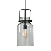 Uttermost - 22101 - One Light Mini Pendant - Lansing - Textured Black