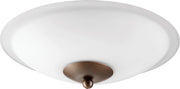 Quorum - 1180-886 - LED Fan Light Kit - 1180 Light Kits - Oiled Bronze|Satin Opal