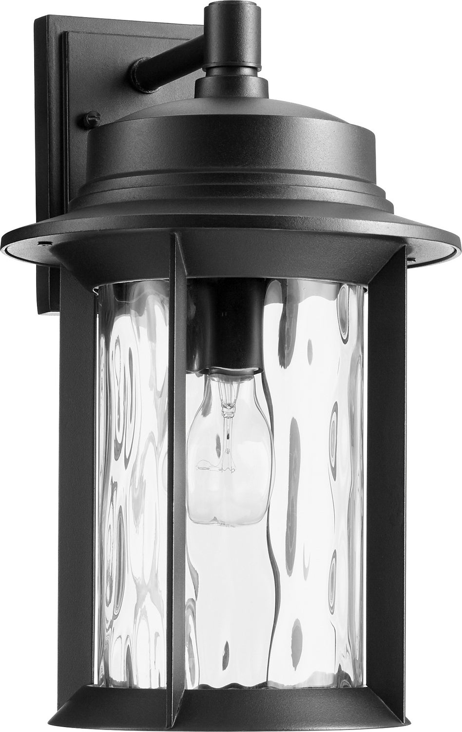 Quorum - 7246-9-69 - One Light Outdoor Lantern - Charter - Textured Black