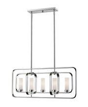 Z-Lite - 6000-5L-CH - Five Light Linear Chandelier - Aideen - Chrome