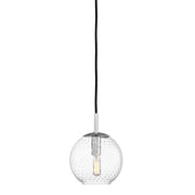 Hudson Valley - 2007-PC-CL - One Light Pendant - Rousseau - Polished Chrome