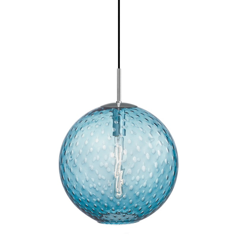 Hudson Valley - 2015-PC-BL - One Light Pendant - Rousseau - Polished Chrome