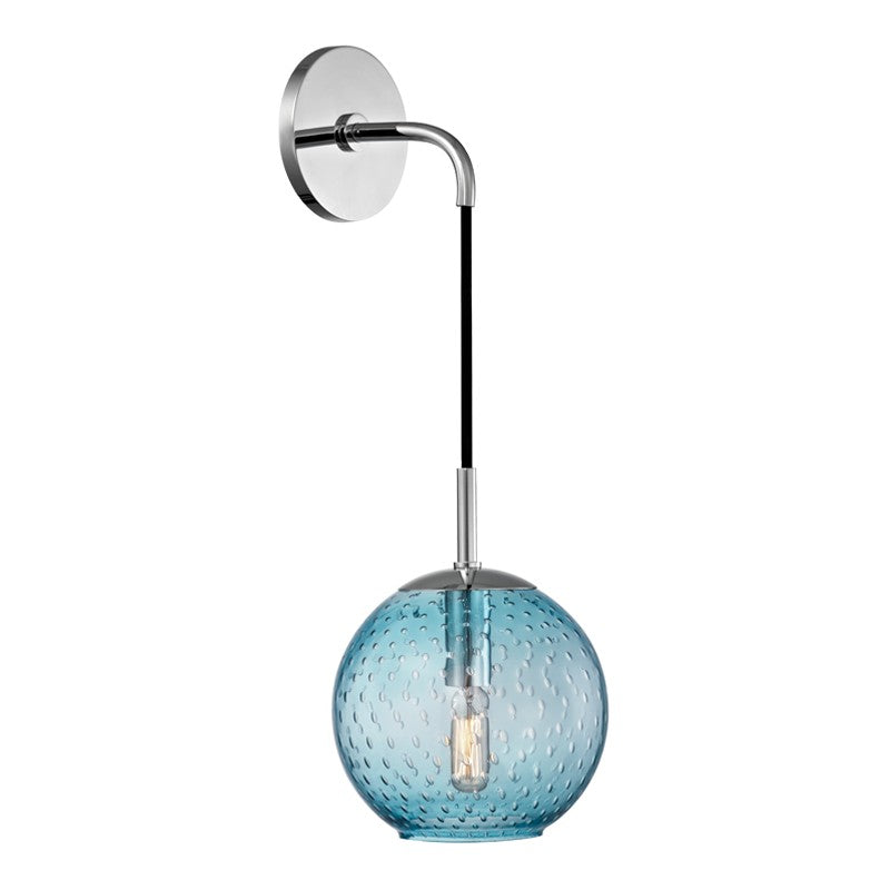 Hudson Valley - 2020-PC-BL - One Light Wall Sconce - Rousseau - Polished Chrome