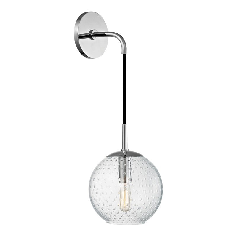 Hudson Valley - 2020-PC-CL - One Light Wall Sconce - Rousseau - Polished Chrome