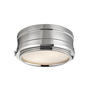 Hudson Valley - 2311-PN - Two Light Flush Mount - Rye - Polished Nickel
