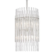 Hudson Valley - 6315-PN - Eight Light Pendant - Wallis - Polished Nickel