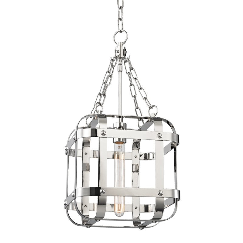 Hudson Valley - 6912-PN - One Light Pendant - Colchester - Polished Nickel