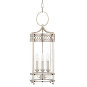 Hudson Valley - 8993-AN - Three Light Pendant - Amelia - Antique Nickel