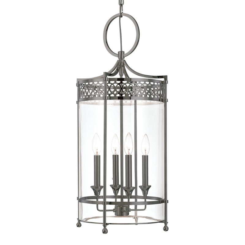 Hudson Valley - 8994-AN - Four Light Pendant - Amelia - Antique Nickel