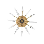 Hudson Valley - 9025-AGB - Six Light Wall Sconce - Sparta - Aged Brass