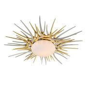Corbett Lighting - 224-32-GL/SL - LED Flush Mount - Helios - Gold And Silver Leaf