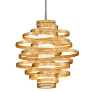 Corbett Lighting - 225-42-GL - LED Pendant - Vertigo - Gold Leaf